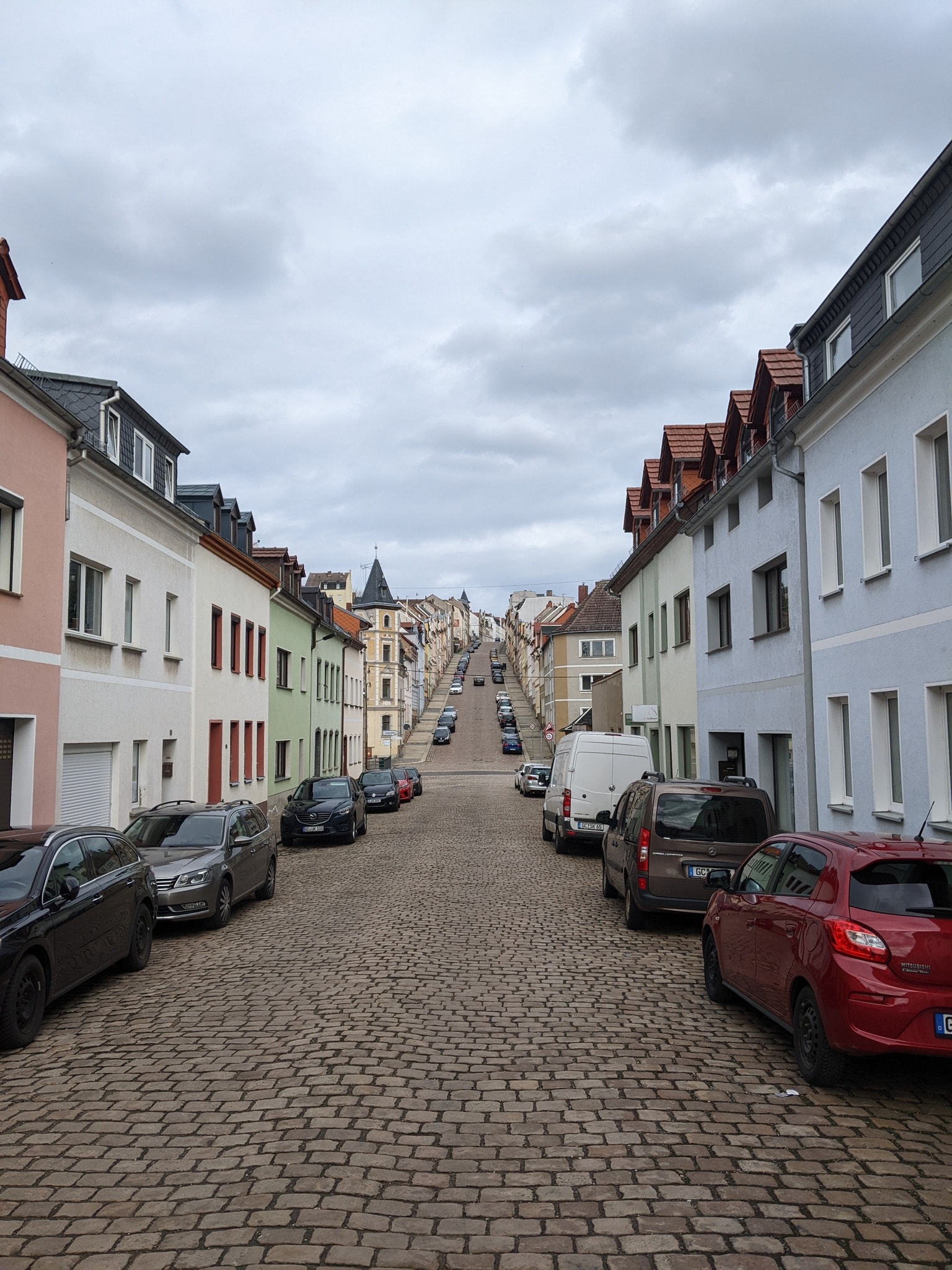 The steep wall of Meerane