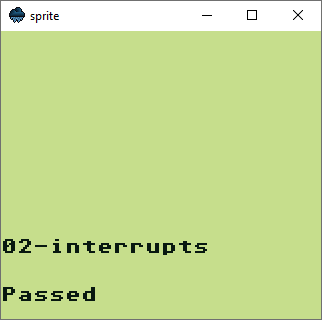blargg interrupt tests