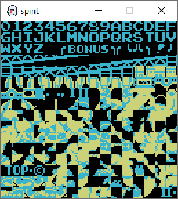 Donkey Kong pattern table 1