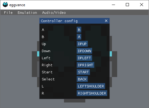 Controller config